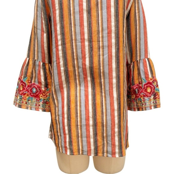 Savanna Jane South Beach Embroidered Top Size Small - Picture 10 of 14